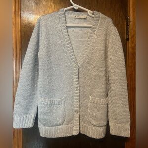 Classic Gray Kids Cardigan